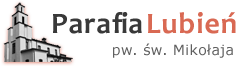 Logo strony Parafii pw. św. Mikołaja w Lubieniu